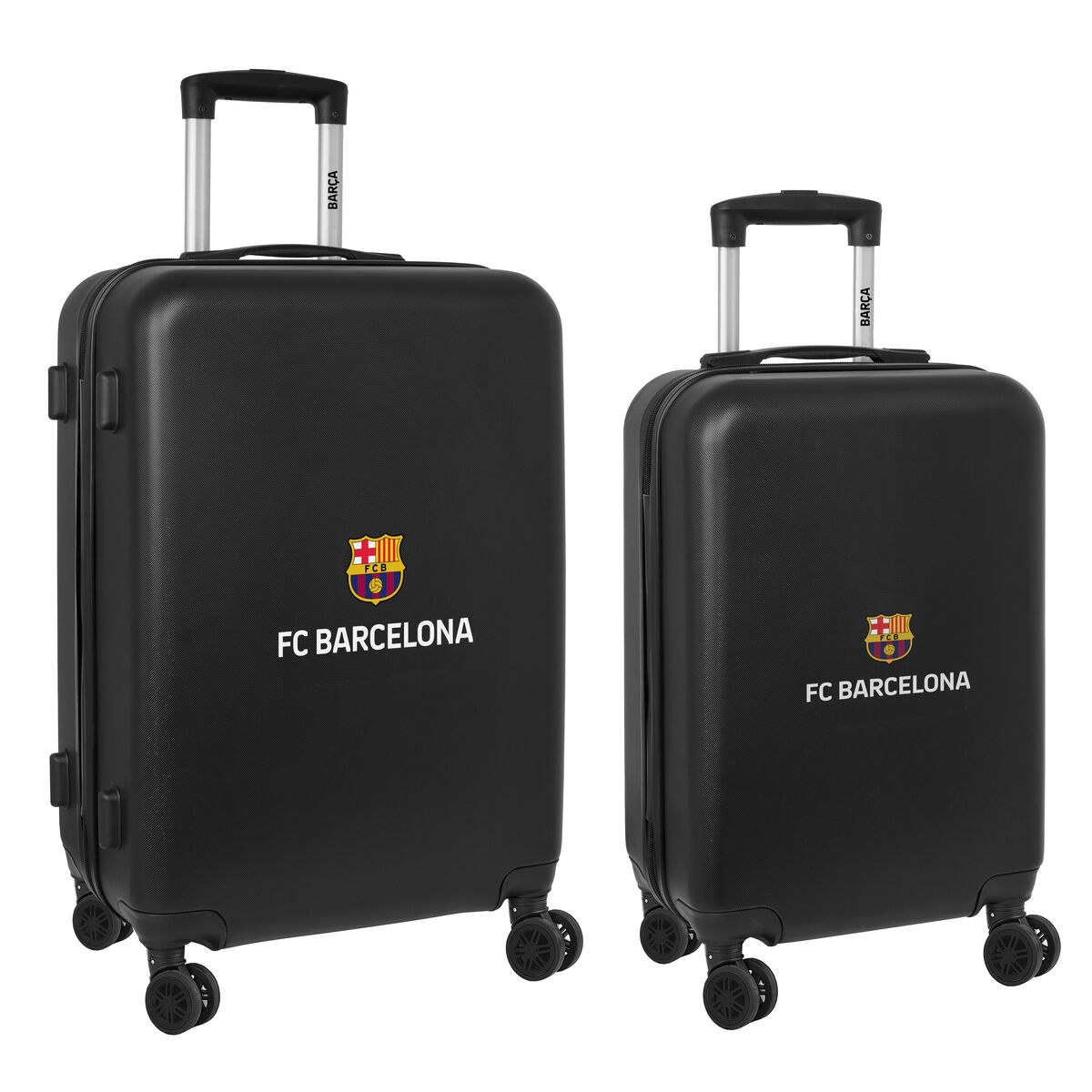 Set of suitcases + mediano 24 Trolley Black 40 x 63 x 26 cm (2 Pieces)