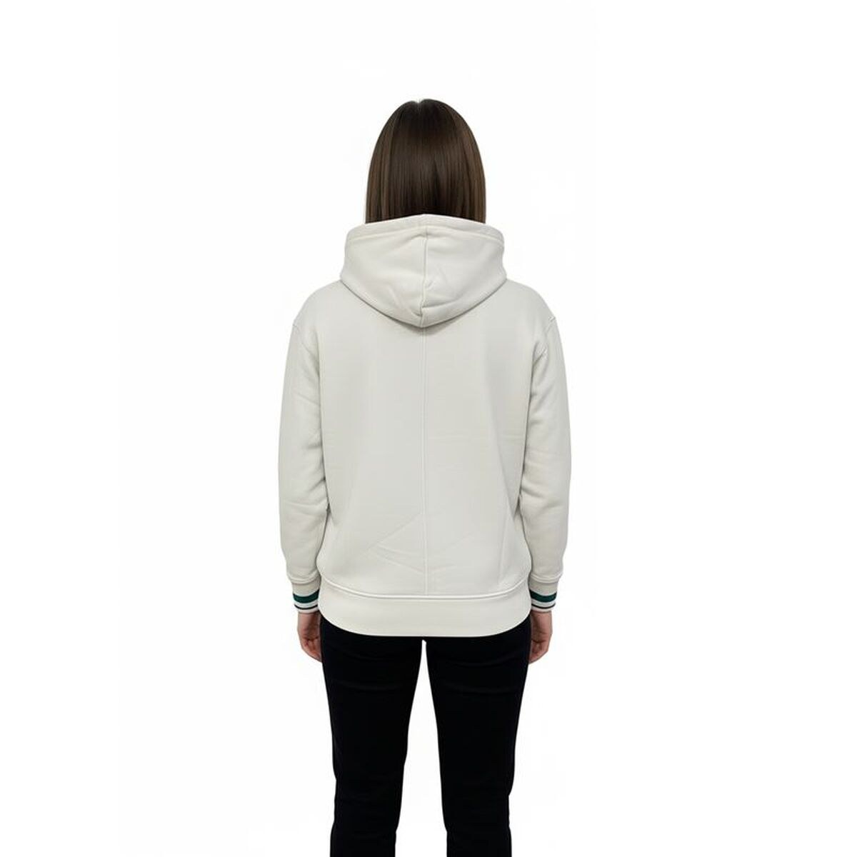 Women’s Hoodie Green Beige