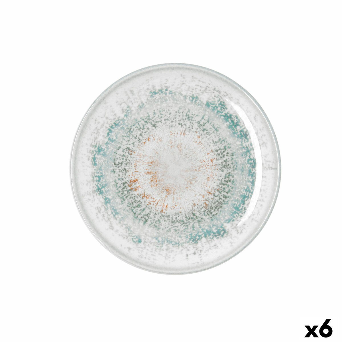Dessert dish Kai Hydrozero White Ceramic Ø 21 cm (6 Units)