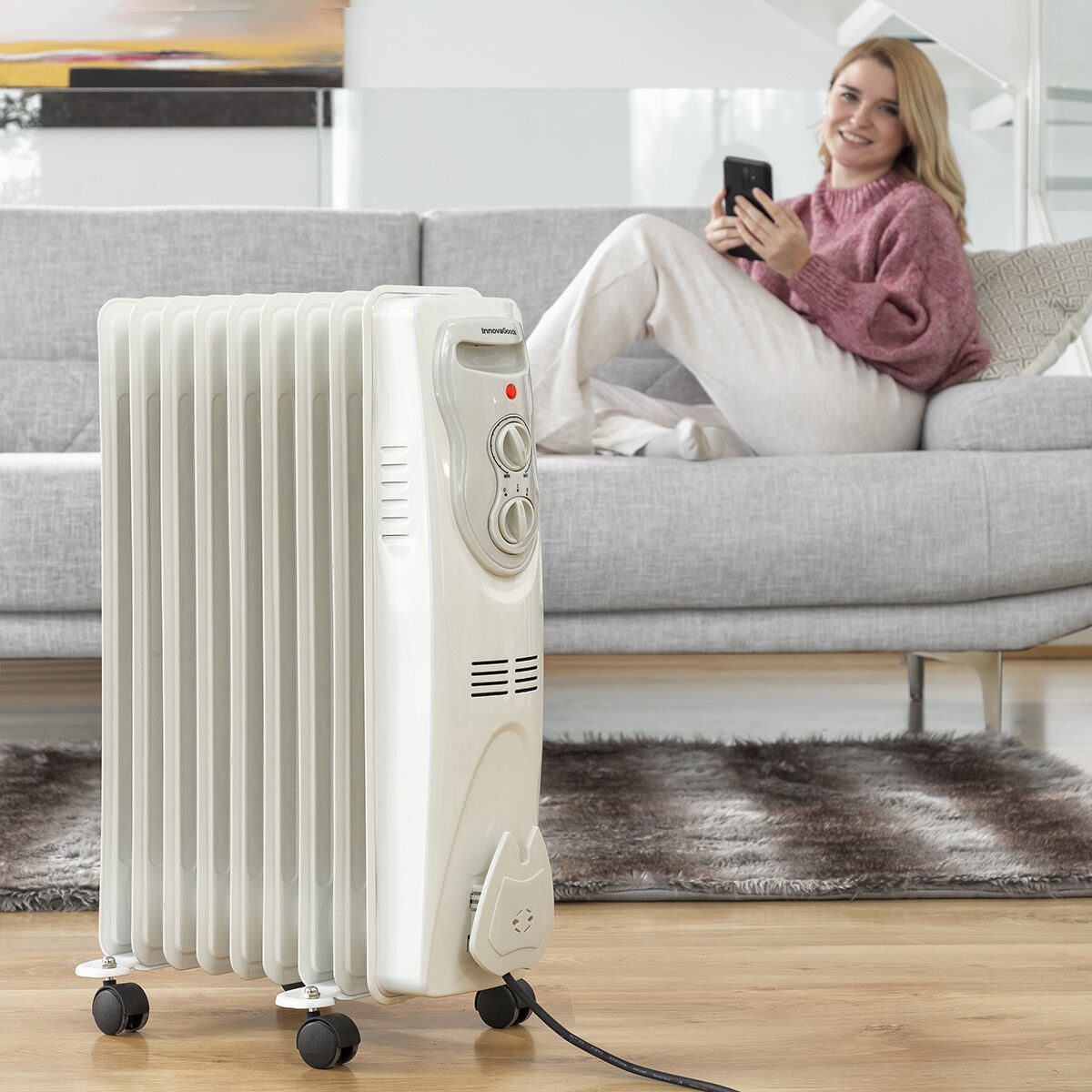 Oil-filled Radiator Oinine 2000 W (9 chamber)