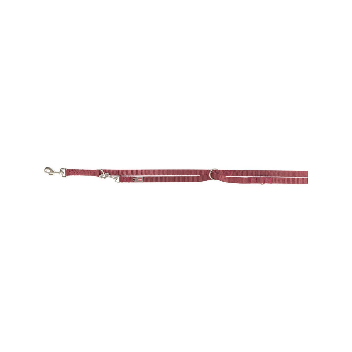 Adjustable dog leash Premium Red M/L