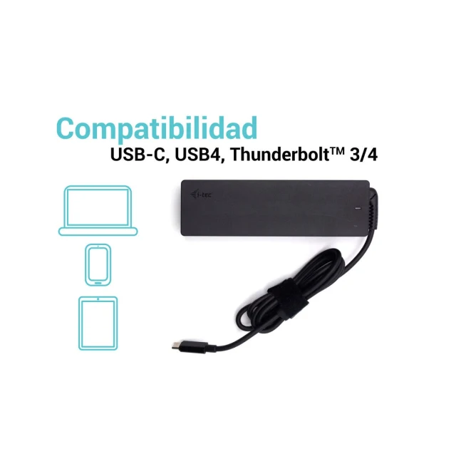 Portable charger CHARGER-C100W Black
