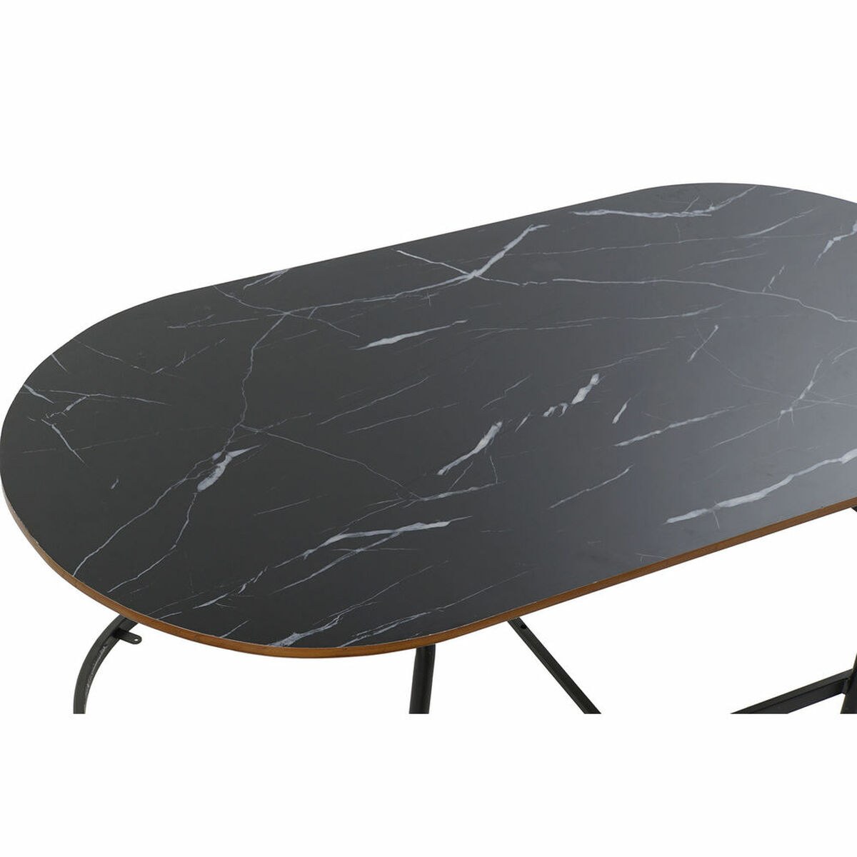 Dining Table Wood Crystal Iron 99,5 x 50 x 40 cm