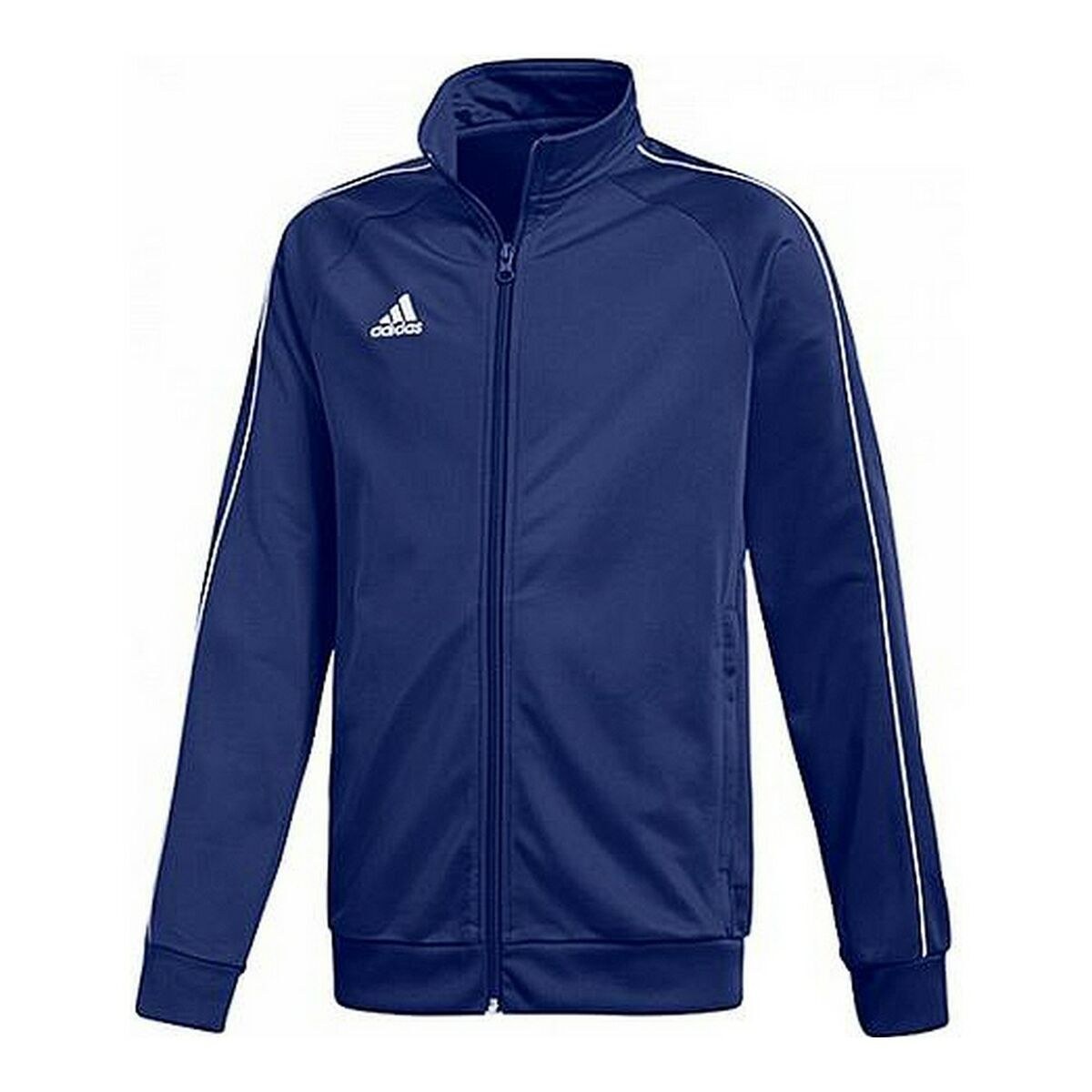 Children's Sports Jacket CORE18 PES JKTY CV3577 Navy Polyester (10 Years)