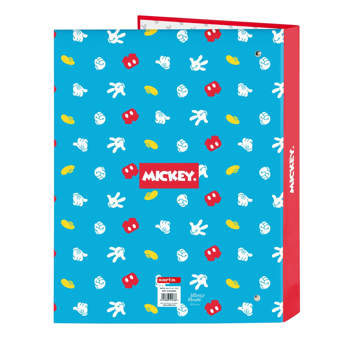 Ring binder Fantastic Blue Red A4 26.5 x 33 x 4 cm