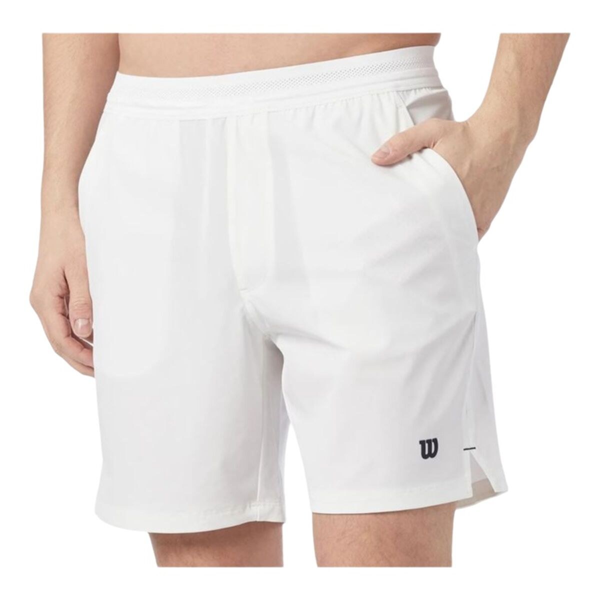 Men's Sports Shorts Team Short 7" White 7" Padel