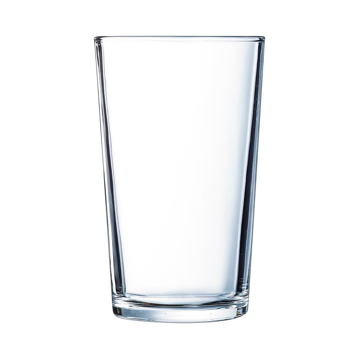Set of glasses Conique Transparent Glass 560 ml (48 Units)
