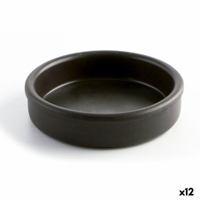 Saucepan Barro Lux Black Ceramic Ø 14 cm (12 Units)