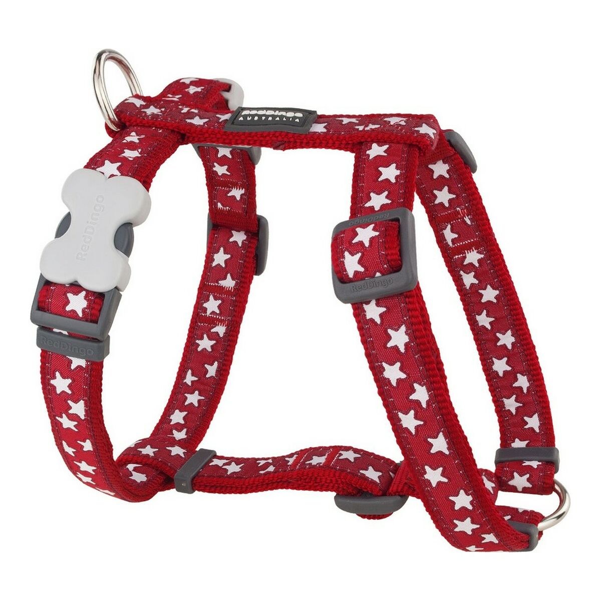 Dog Harness Style Red Star 25-39 cm