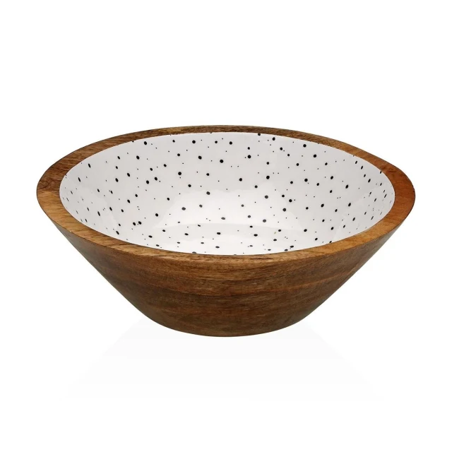 Salad Bowl Speckle Mango wood 30 x 10 x 30 cm
