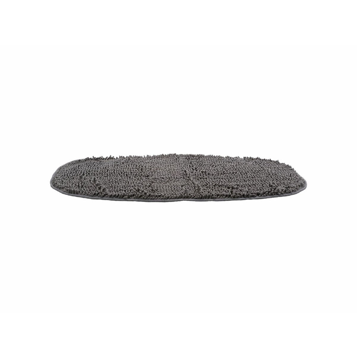 Dog Carpet Dark grey Polyester 98 × 60 CM