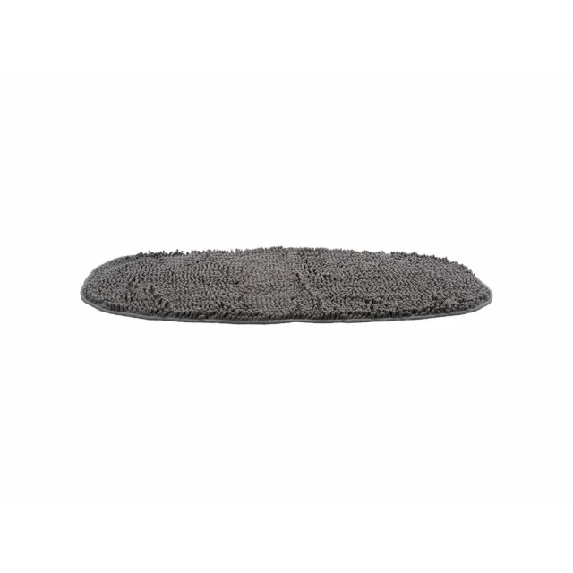 Dog Carpet Dark grey Polyester 98 × 60 CM