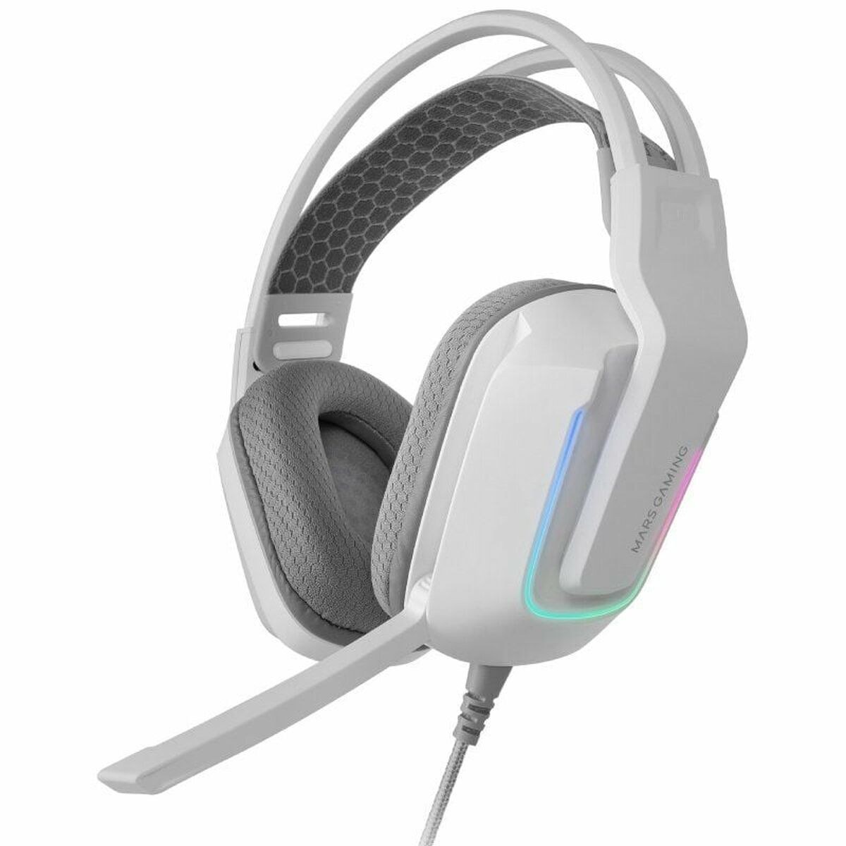 Gaming Headset with Microphone MH-Strike White Multicolour