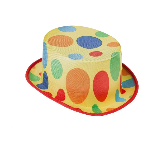 Top hat Multicolour Male Clown S