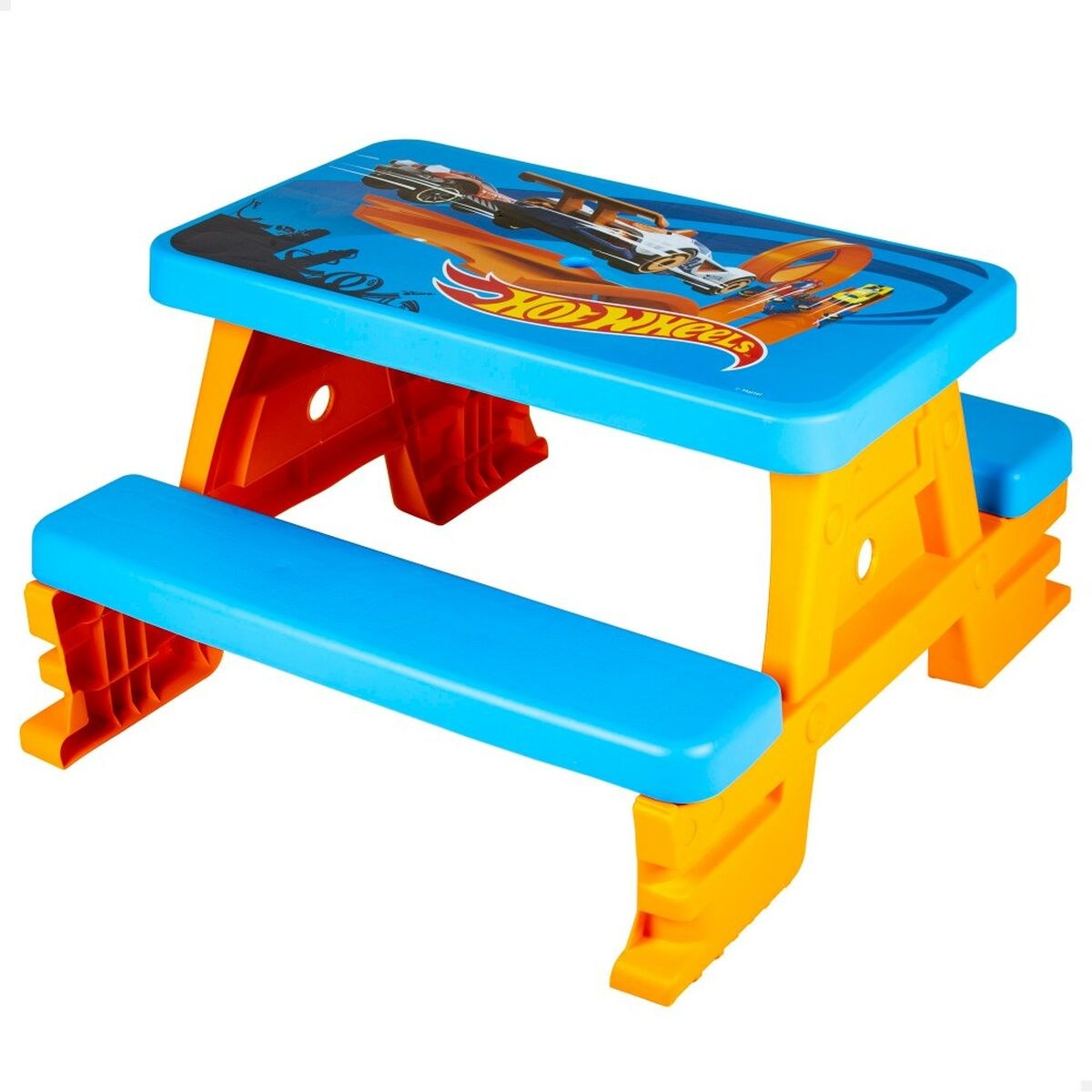 Children's table and chairs set Blue Orange