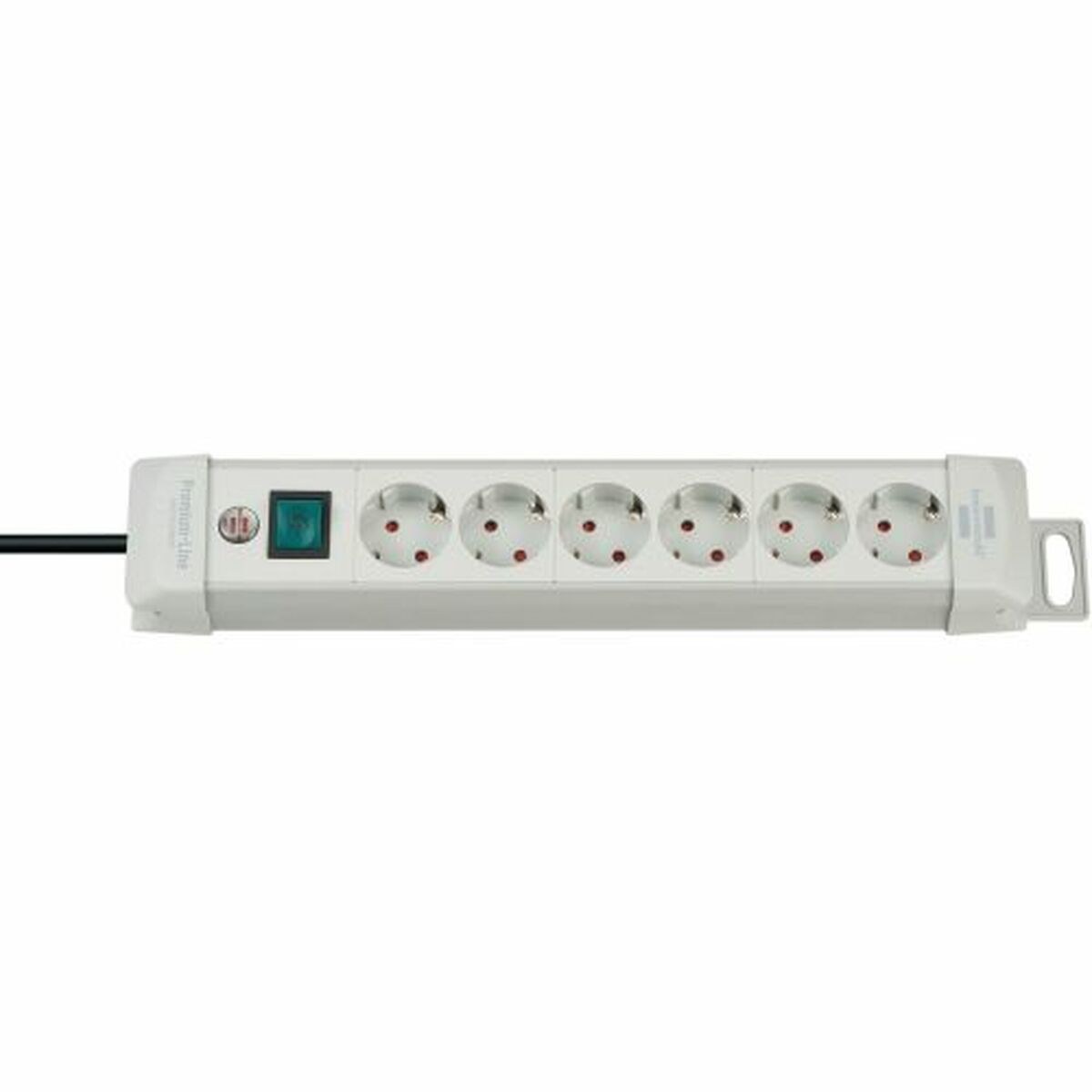 Power Socket - 6 Sockets with Switch Premium-Line 3600 W (3 m)