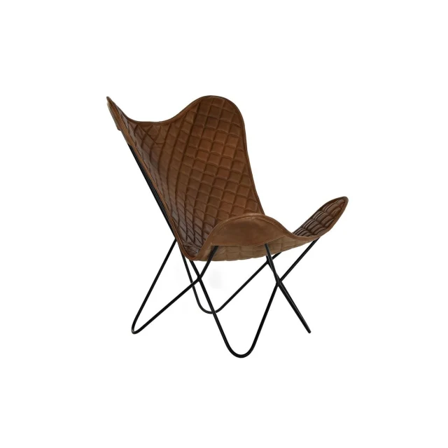 Dining Chair Brown 76 x 75 x 91 cm