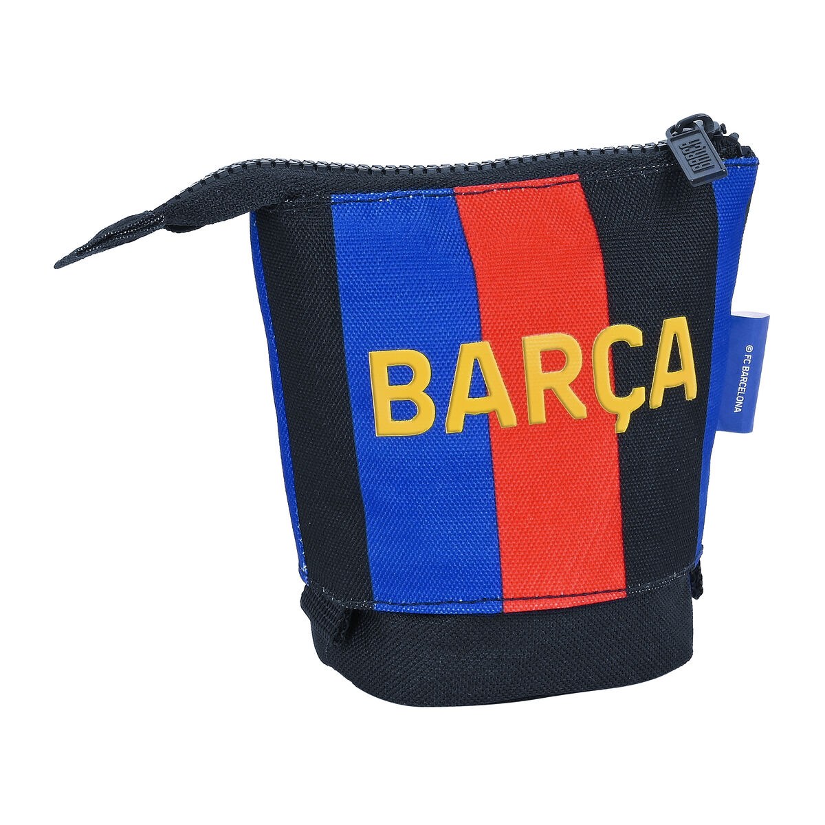 Pencil Holder Case Maroon Navy Blue (8 x 19 x 6 cm)