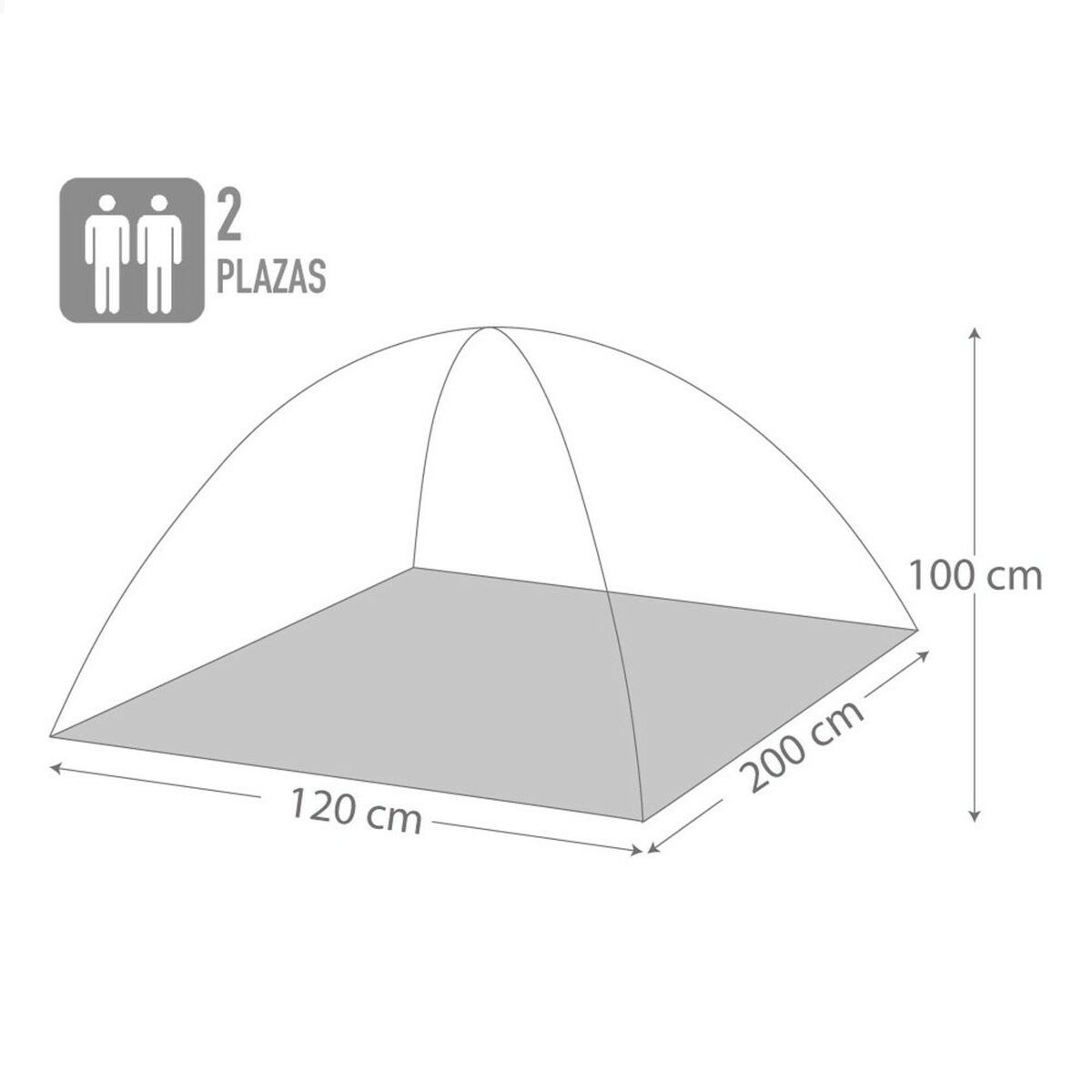 Tent 2 persons 120 x 100 x 200 cm (6 Units)