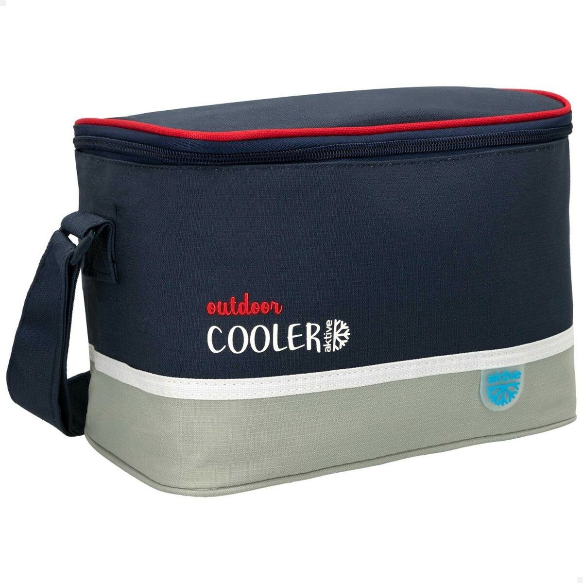 Cool Bag Navy Blue Grey 24 x 16,5 x 15 cm (12 Units)