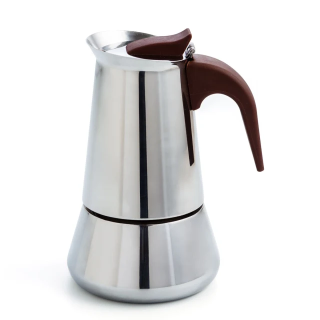 Italian Coffee Pot Milan Metal 9 Cups