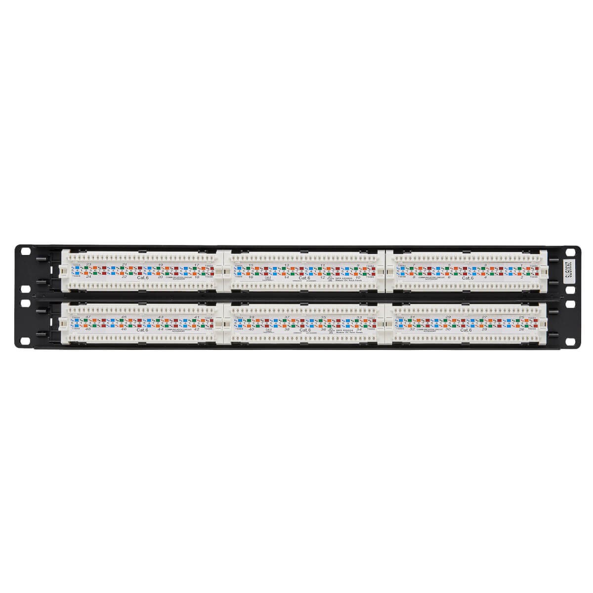 48-port UTP Category 6 Patch Panel N252-048