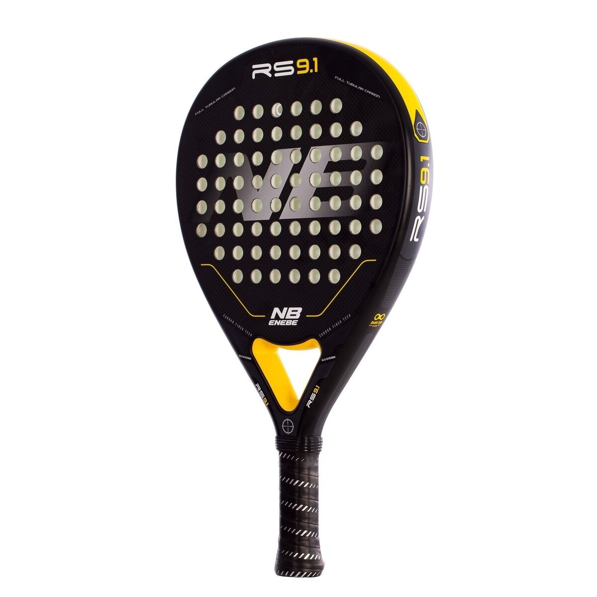 Padel Racket Yellow Plastic
