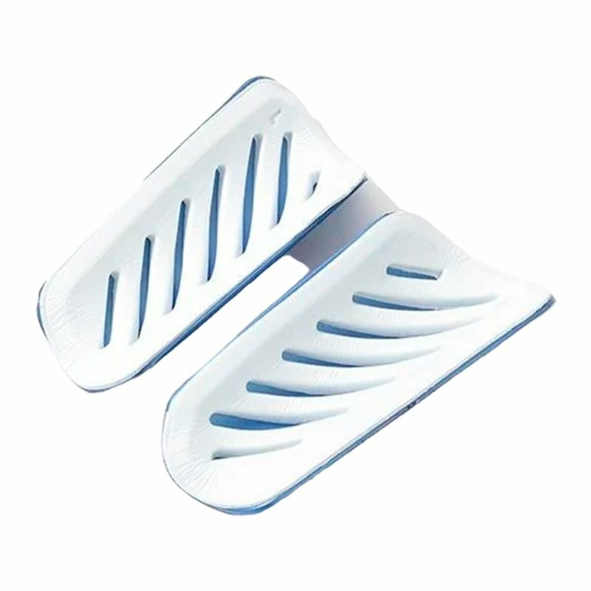 Football Shinguards Ultra Light Sleeve Blue