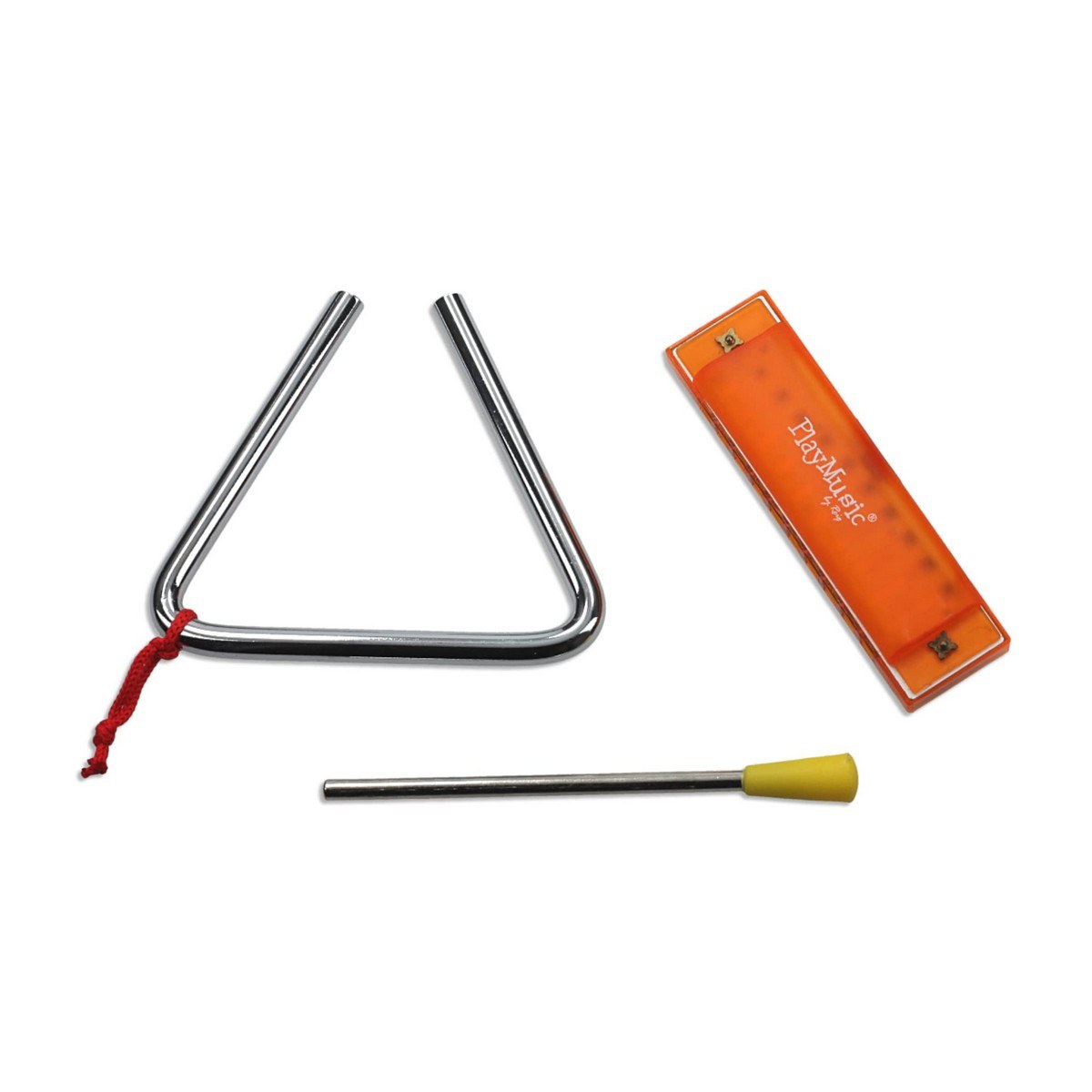 Musical Toy Harmonica Triangle Plastic