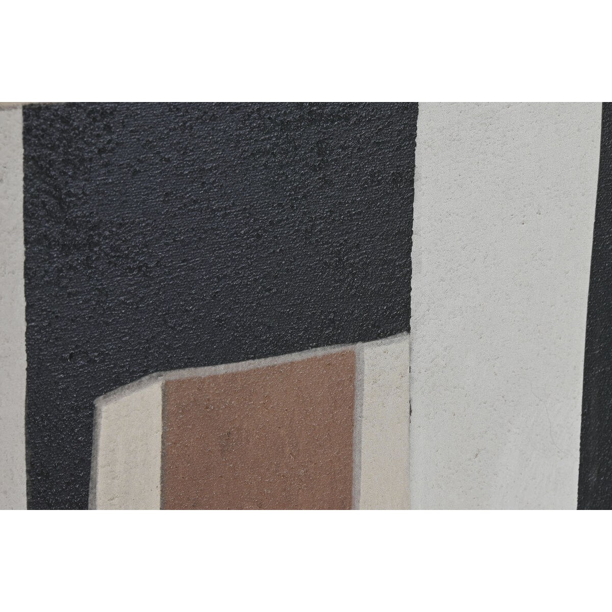 Canvas White Black Abstract Urban 100 x 4 x 140 cm (2 Units)