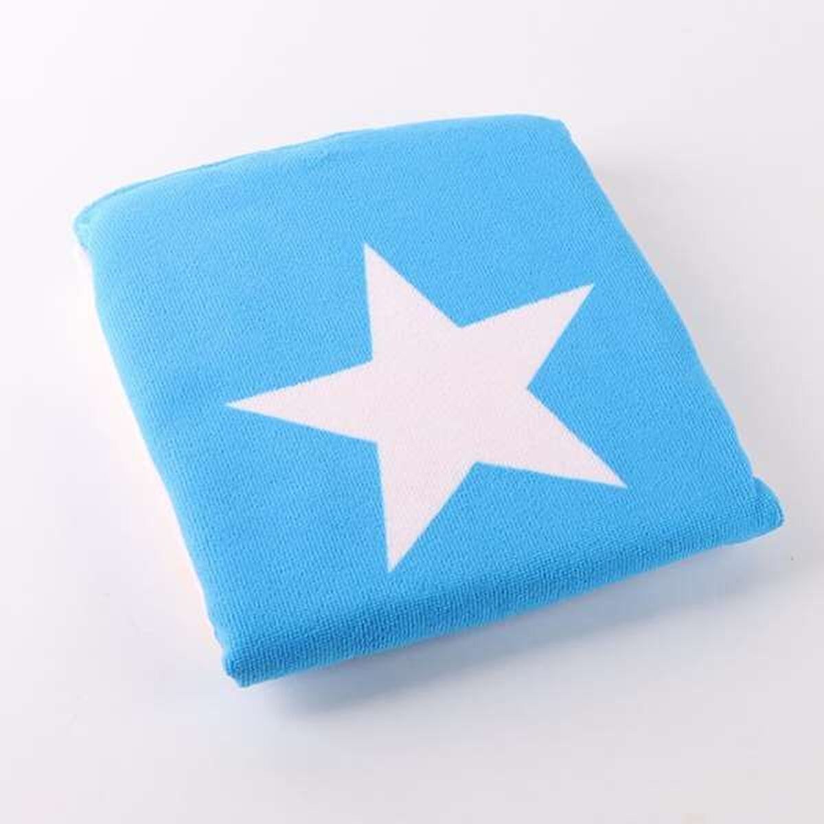 Poncho-Towel with Hood Blue 55 x 77 cm