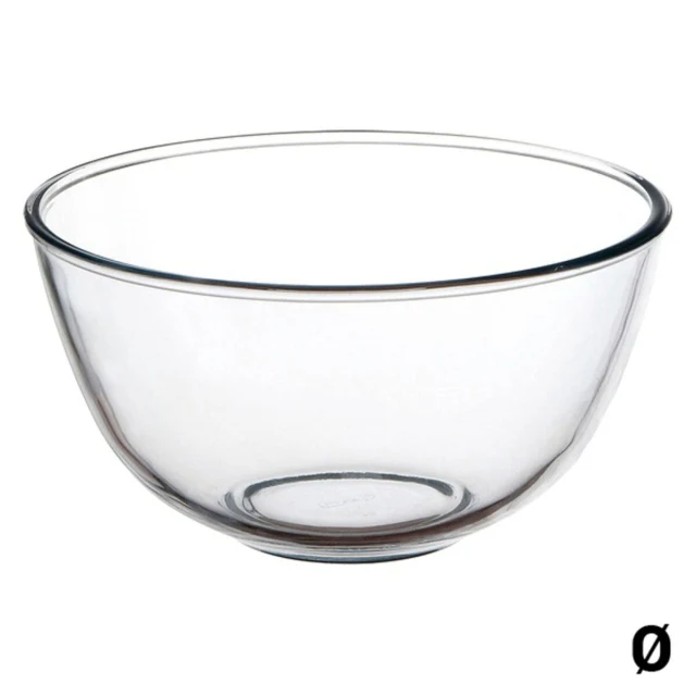 Mixing Bowl Classic Vidrio Transparent Glass