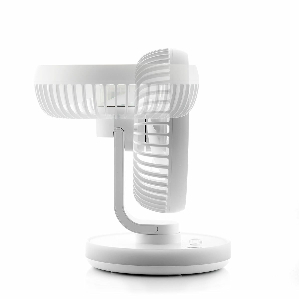Rechargeable Desk Fan with LED FanLed Ø6,6'' 4000 mAh