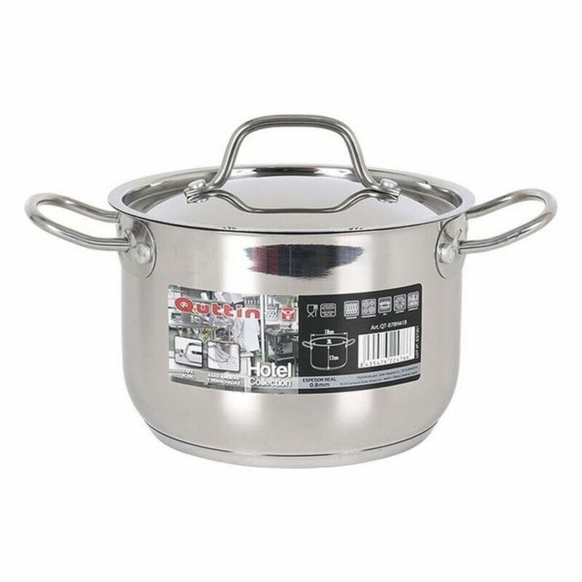 Stainless Steel Saucepan with Lid