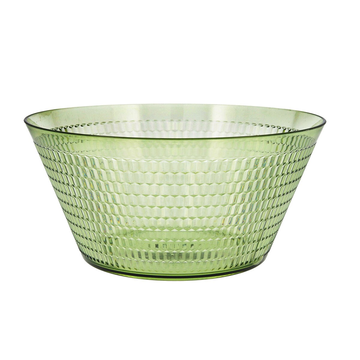 Salad Bowl Viba Green Plastic
