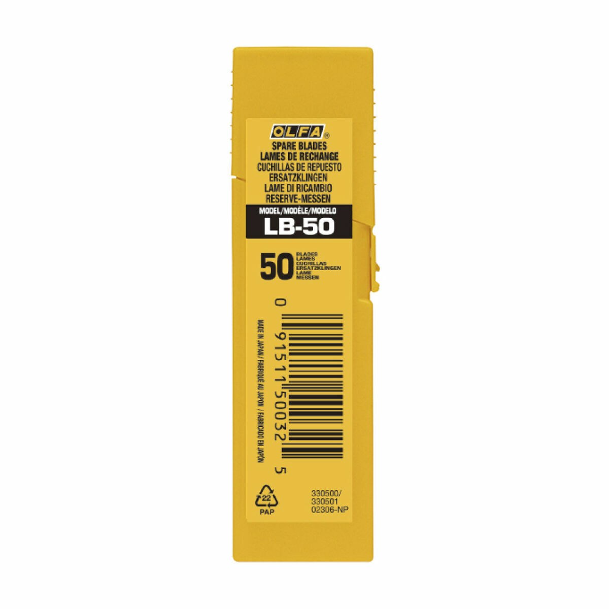 Cutter Blade Divisible Cutter 18 mm 50 Units