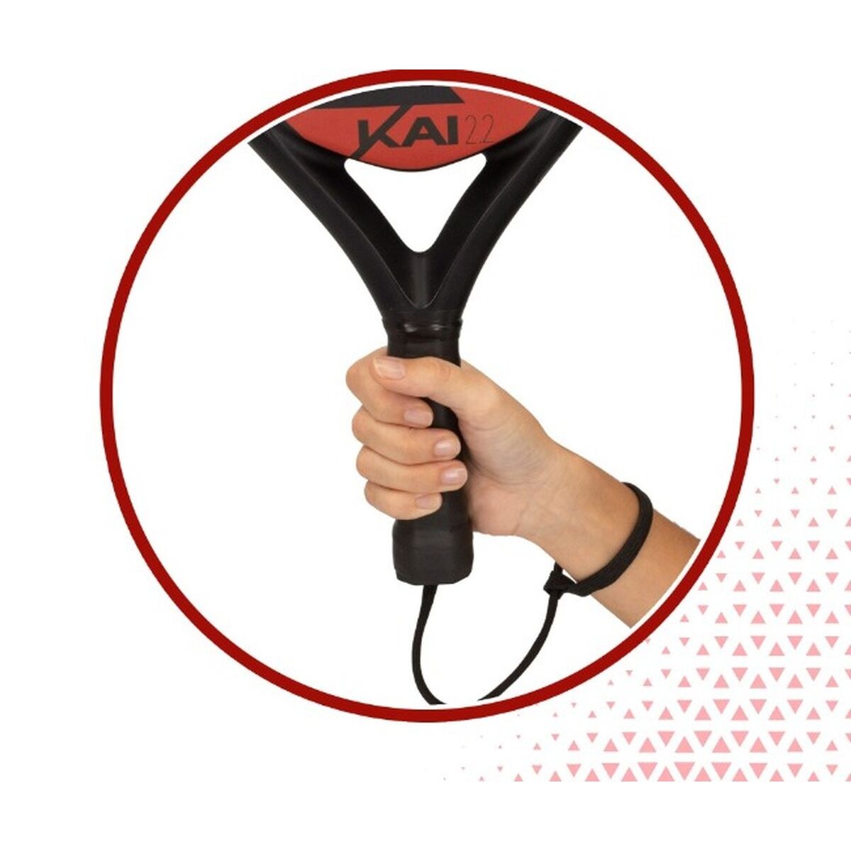 Squash racket Black/Red (4 Units)
