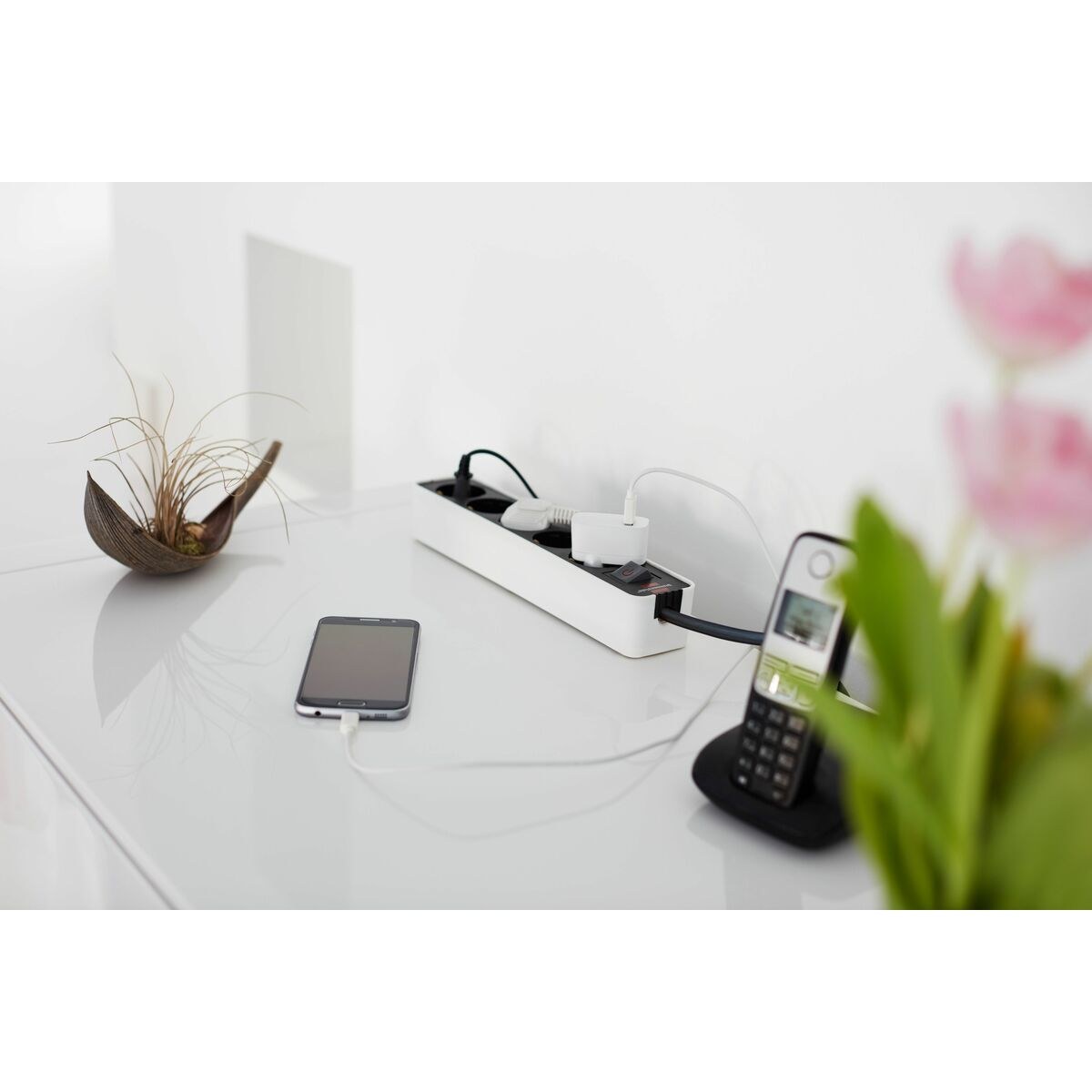 3-socket plugboard with power switch Ecolor 3600 W (1,5 m)