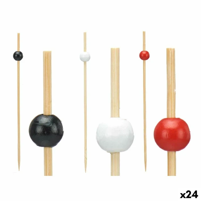 Barbecue Skewer Set Bamboo (24 Units)