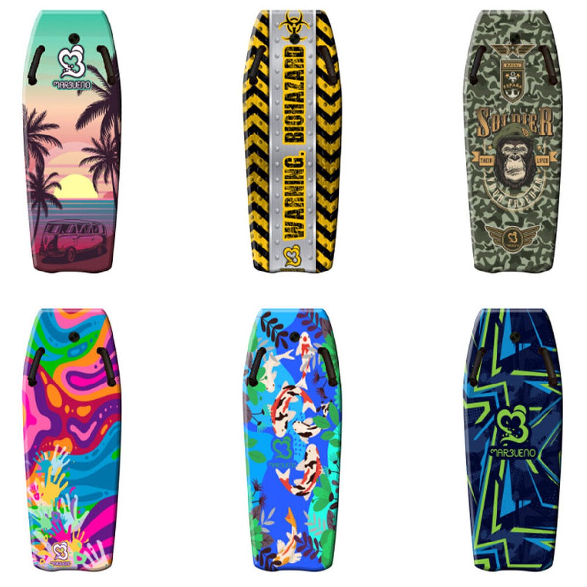 BodyBoard Multicolour 5 x 104 x 50 cm