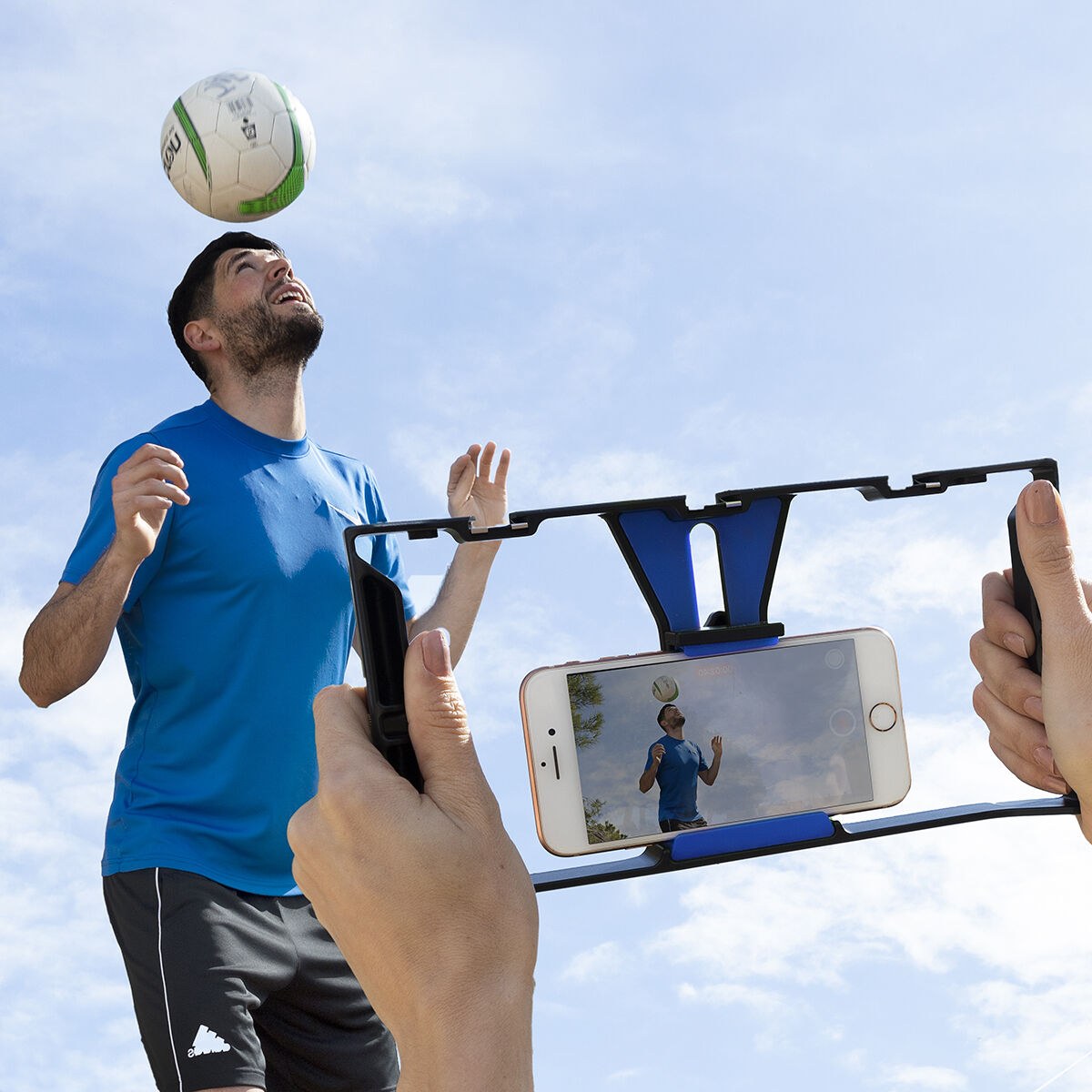 Smartphone Holder with Manual Stabiliser Stafect