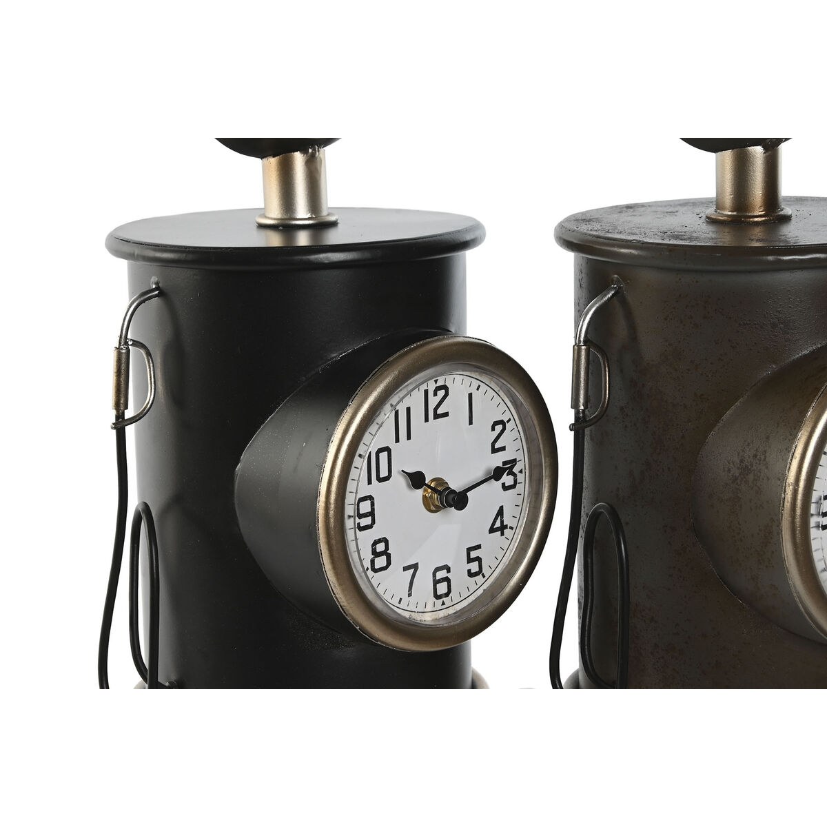 Table clock Multicolour Metal