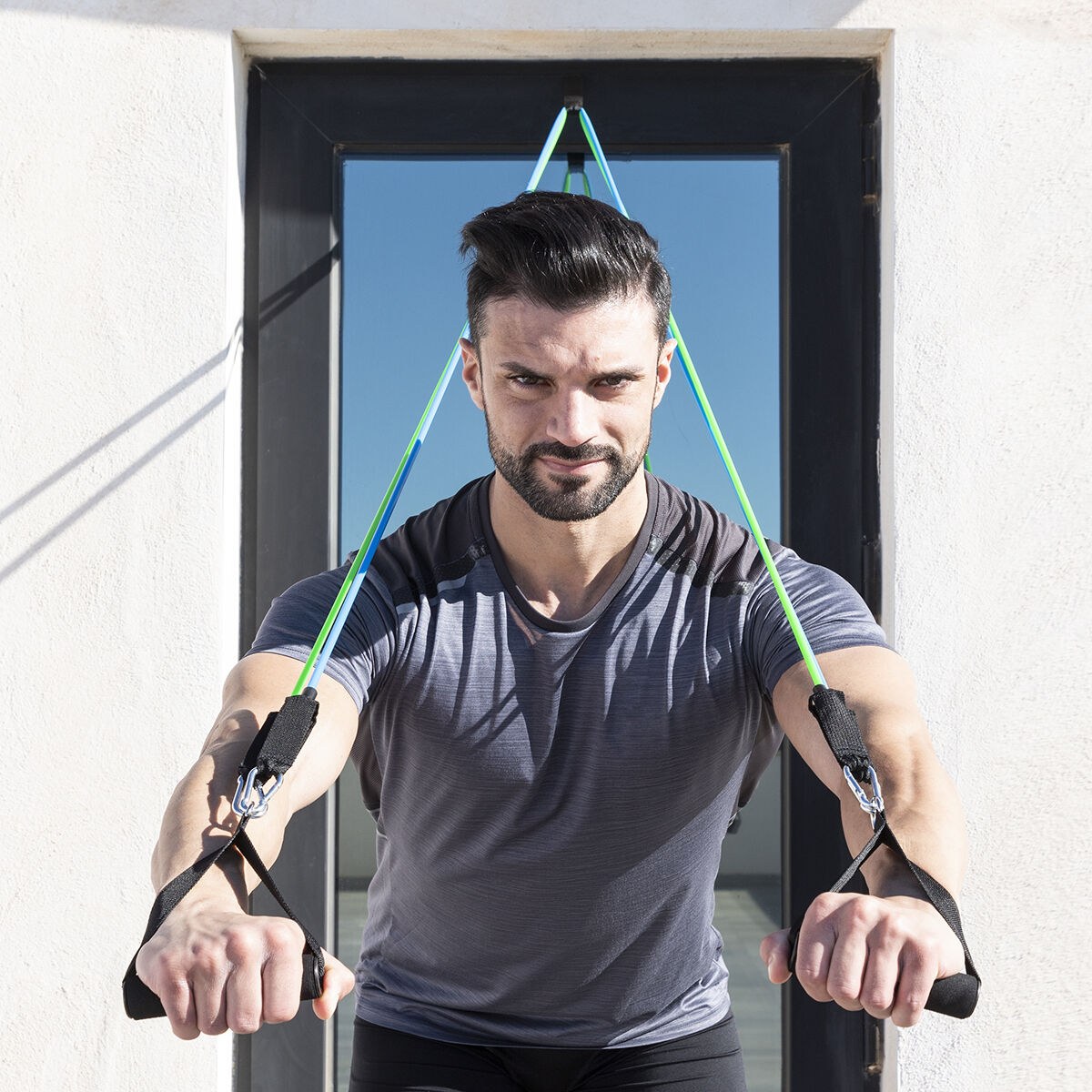 Pack Vibration Platform with Speaker, Remote Control and Resistance Bands with Exercise Guide