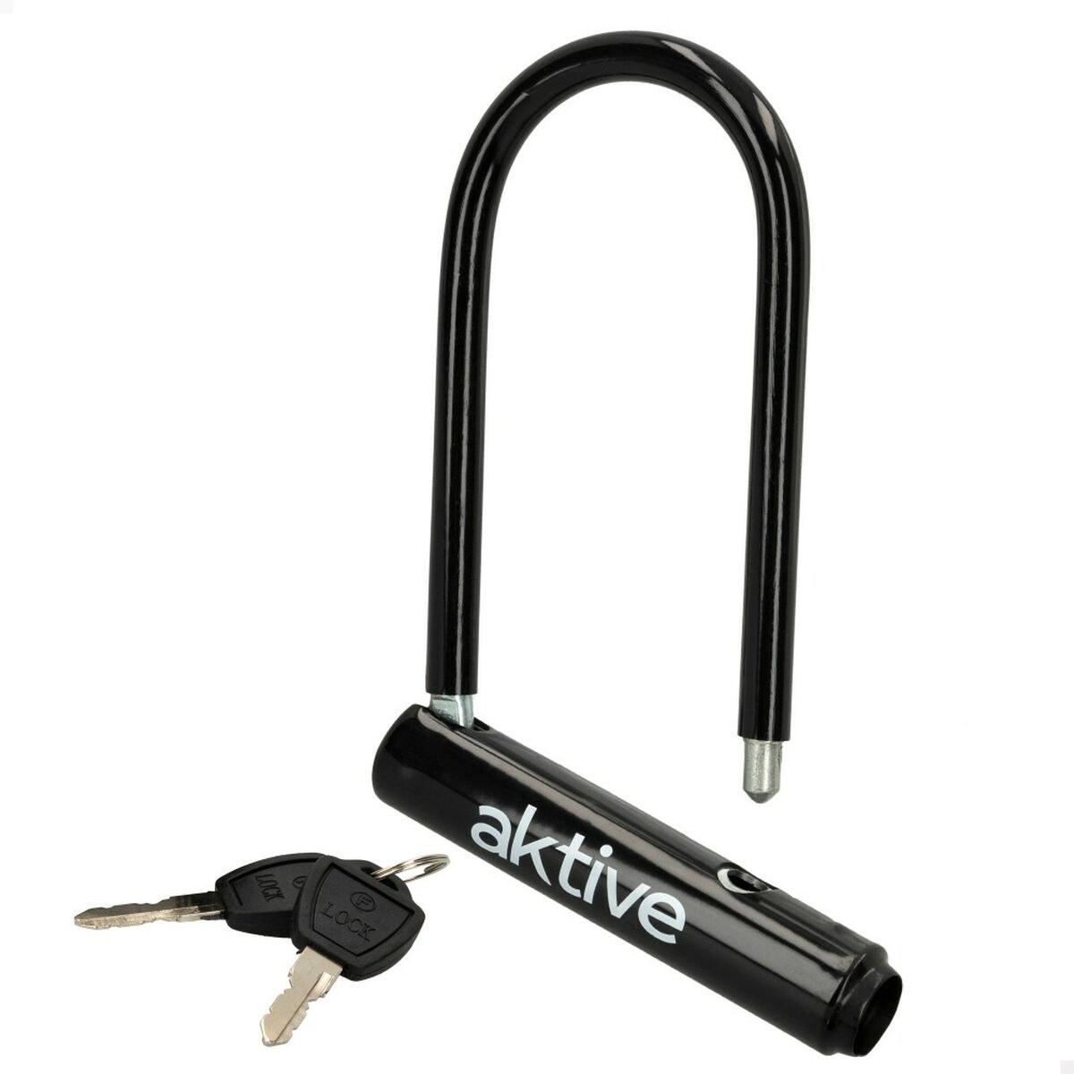 Key padlock Black 19,5 x 12,5 x 2,8 cm 24 Units