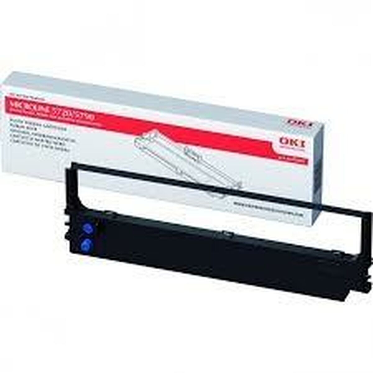 Original Dot Matrix Tape 44173405 Black