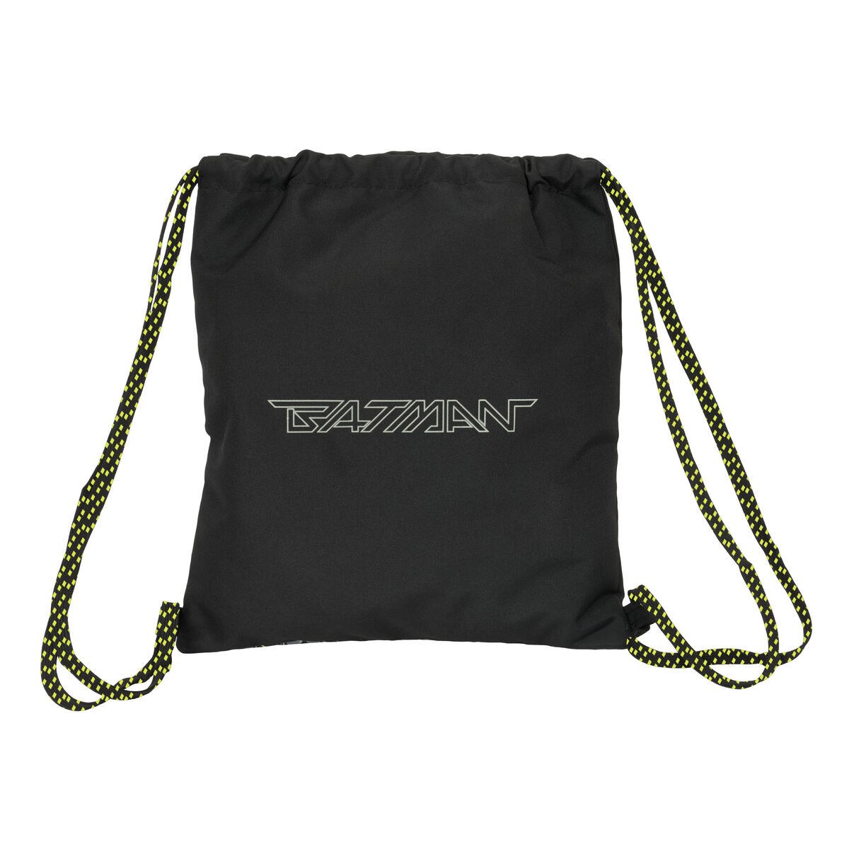 Backpack with Strings Game over Black 35 x 40 x 1 cm
