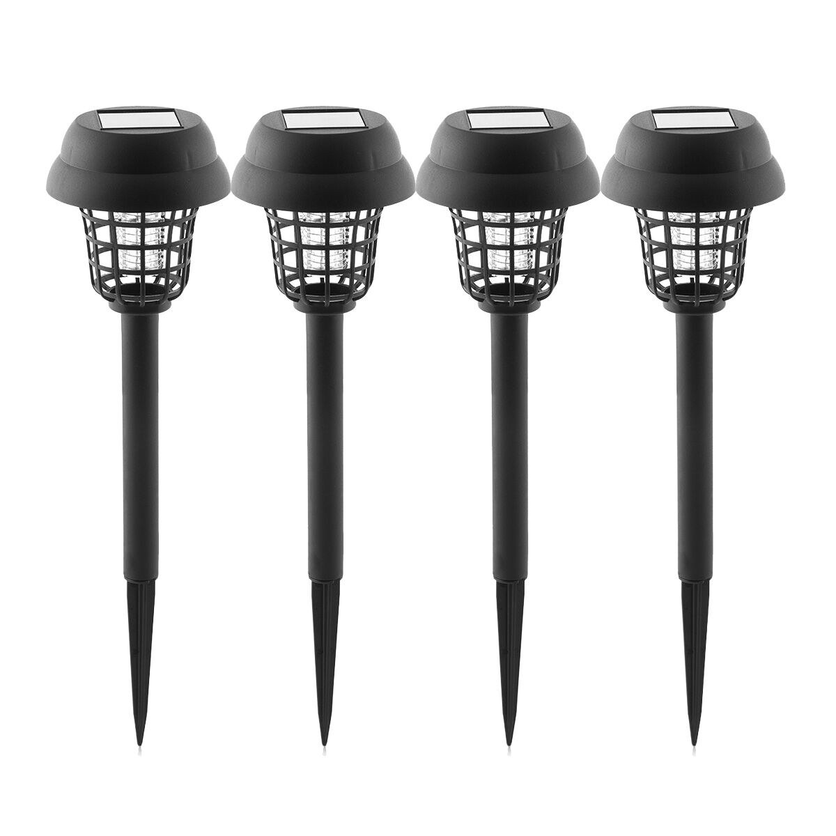 Mosquito-killing Solar Garden Lamp 4 Units
