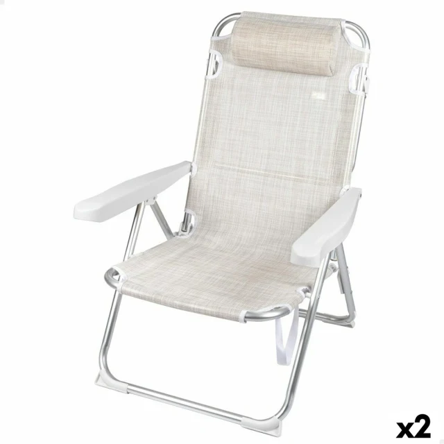 Folding Chair Ibiza 48 x 90 x 60 cm (2 Units)