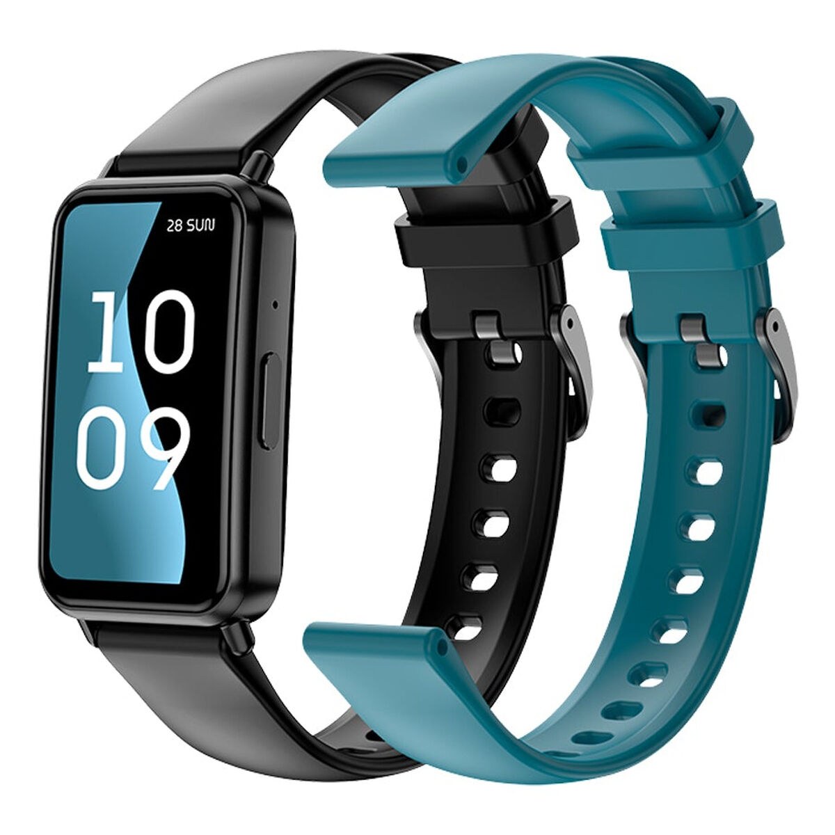 Activity Bangle 9654N Black Silver