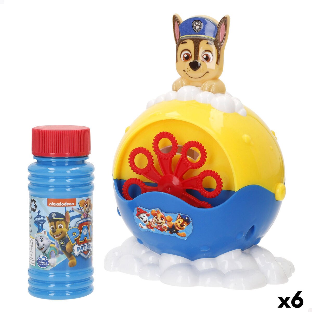 Bubble Blowing Game 59 ml 11 x 15 x 10 cm (6 Units)
